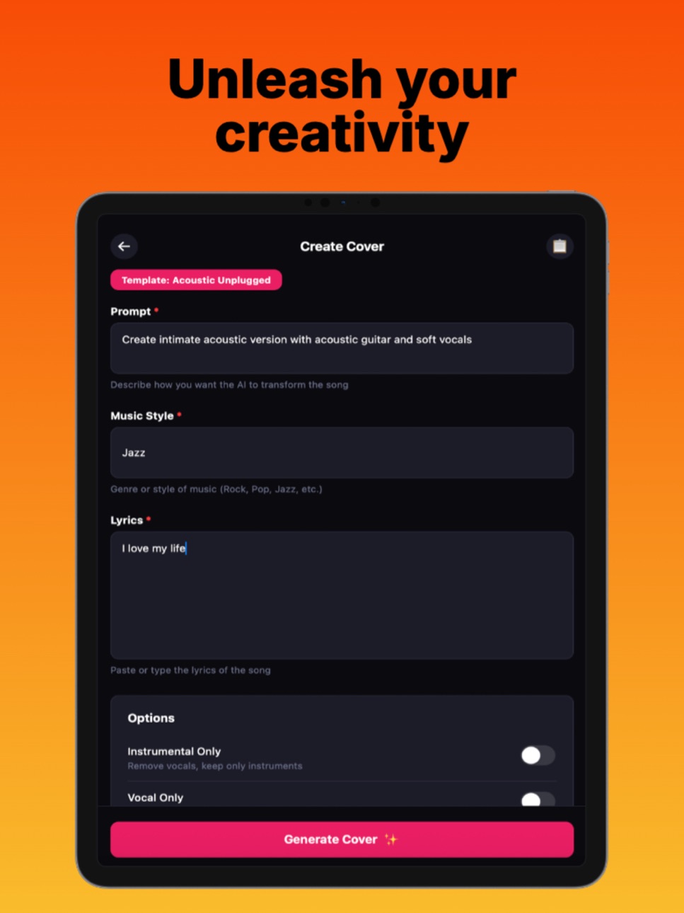 iPad screenshot