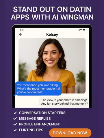 Dating AI: Pickup Lines & Chat iPad screenshot
