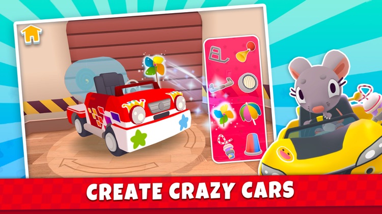 Puppy Cars - Games for Kids 3+