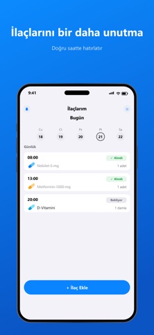 İlaçlarım - İlaç Takip iPhone screenshot