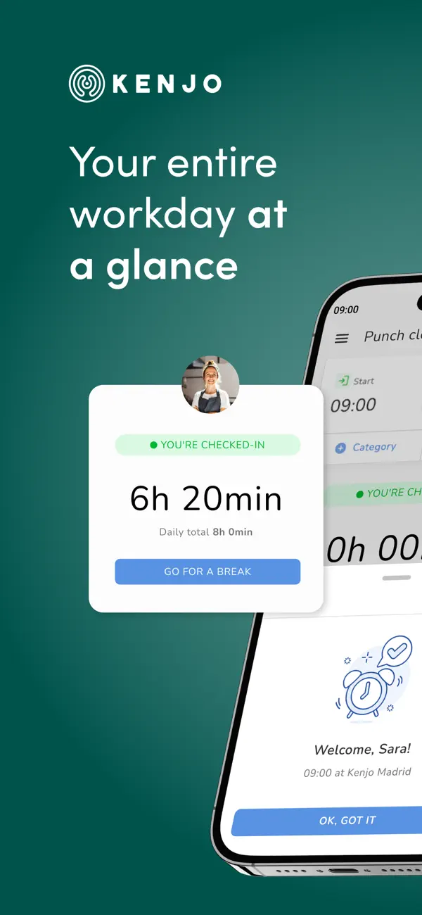 Screenshot #1 pour Kenjo – workforce management