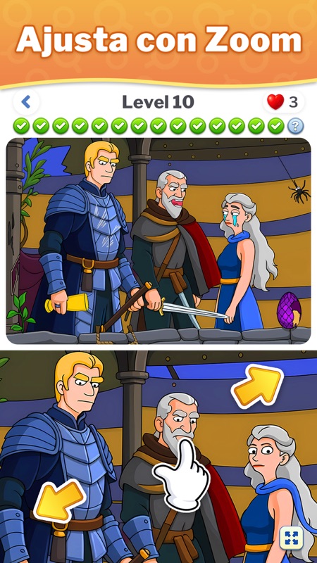 Juego de Encontrar Diferencia screenshot 3