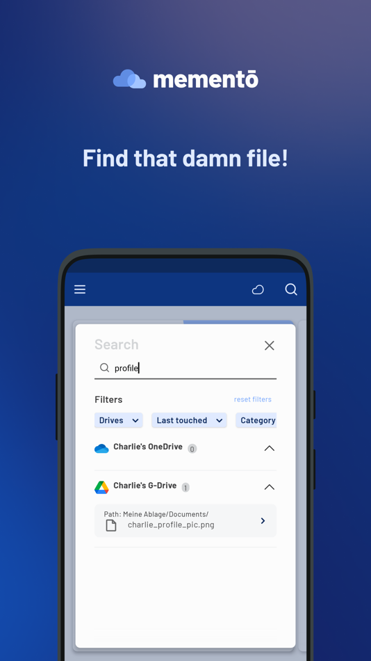 #2. memento File Manager (iOS) Podle: IonSpin UG (haftungsbeschränkt)