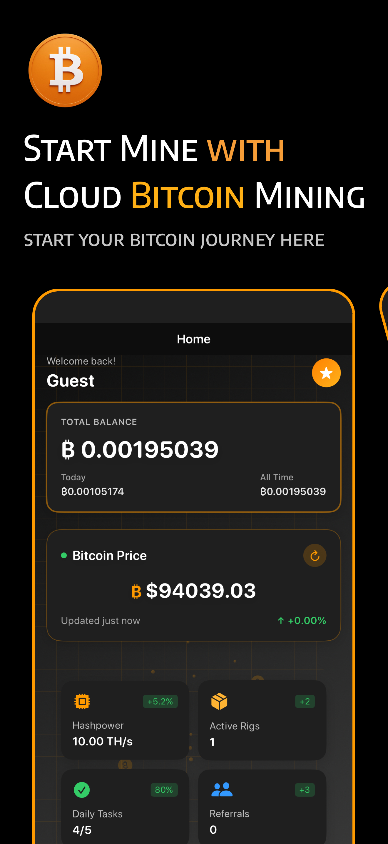 BTC Miner · Bitcoin Mining