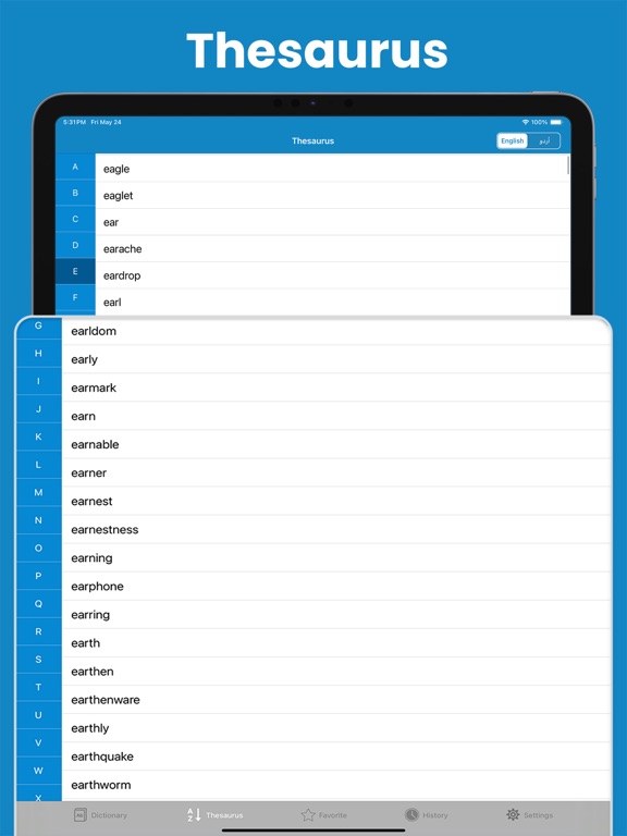 Screenshot #6 pour English to Urdu - Dictionary