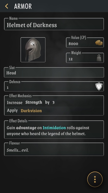 Rollplay - Character Sheet