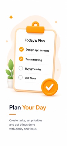My Day : Todo Planner iPhone screenshot