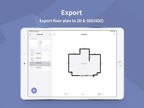 Room Scanner - Easy Measure Rm iPad screenshot 6 - Utilities app