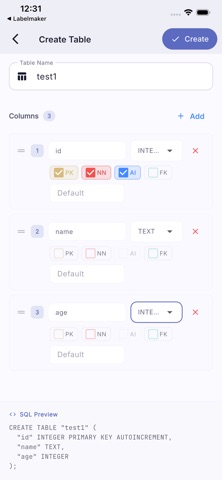 SQLite Editor & DB Viewer iPhone screenshot 4