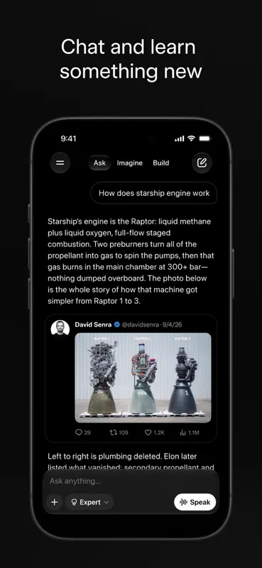 Grok AI screenshot 2 of 5