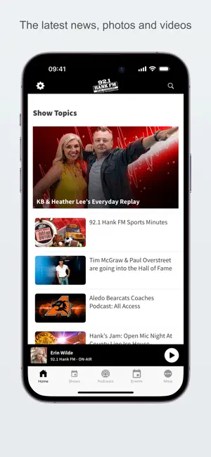 92.1 Hank FM screenshot 1