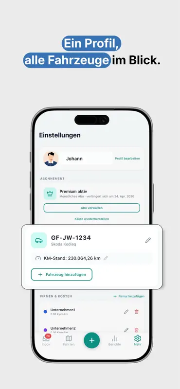 Fahrtenbuch - Route2Bee screenshot 5 of 6