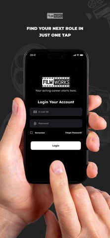 Filmworks Casting India iPhone screenshot