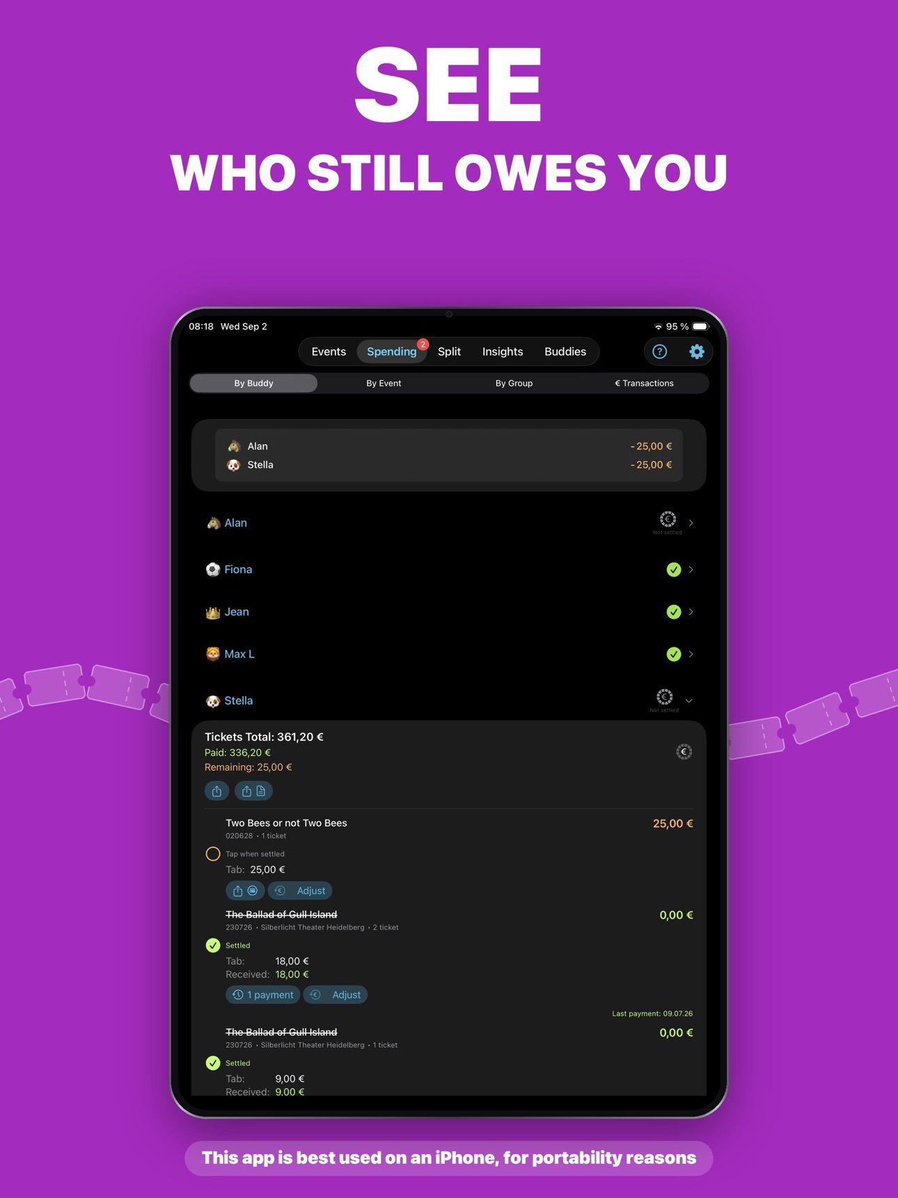 Screenshot 10 of TicketFae: Split Ticket PDFs