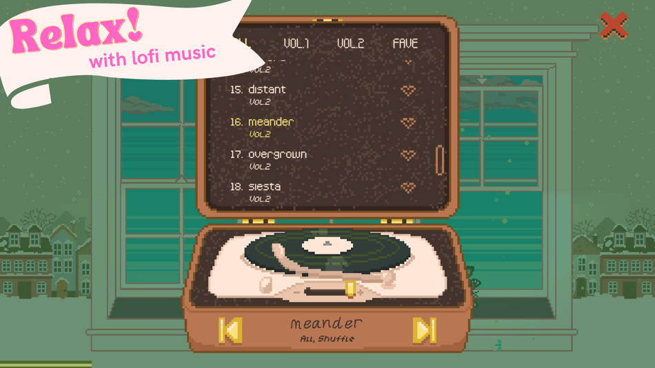 #1. Window Garden - Lofi Idle Game (iOS) Podle: Camille Santiago