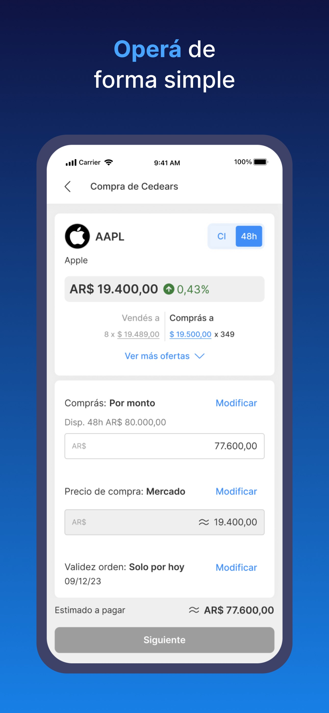 Portfolio Personal Inversiones screenshot 5