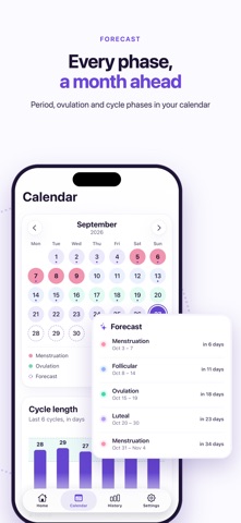 Sansa: Menstrual Calendar Screenshot 8 of 10