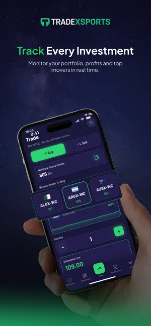 TradeXSports: Team Stocks screenshot 3