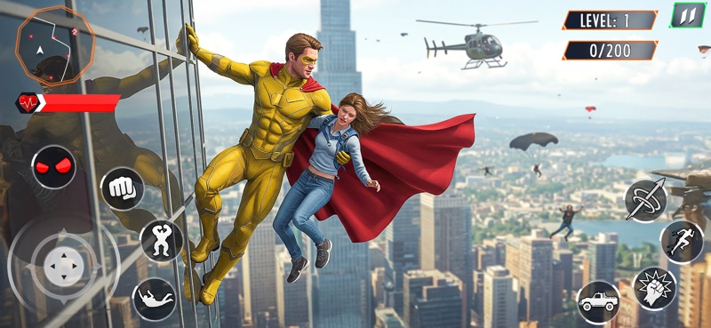 Super Fight Hero: Action City screenshot 4