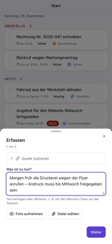 Omnido: Tasks & Sources Screenshot 2 of 5