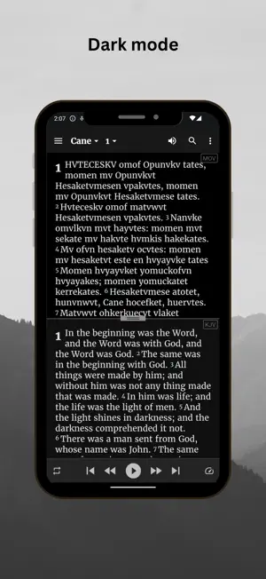 Mvskoke New Testament screenshot 3
