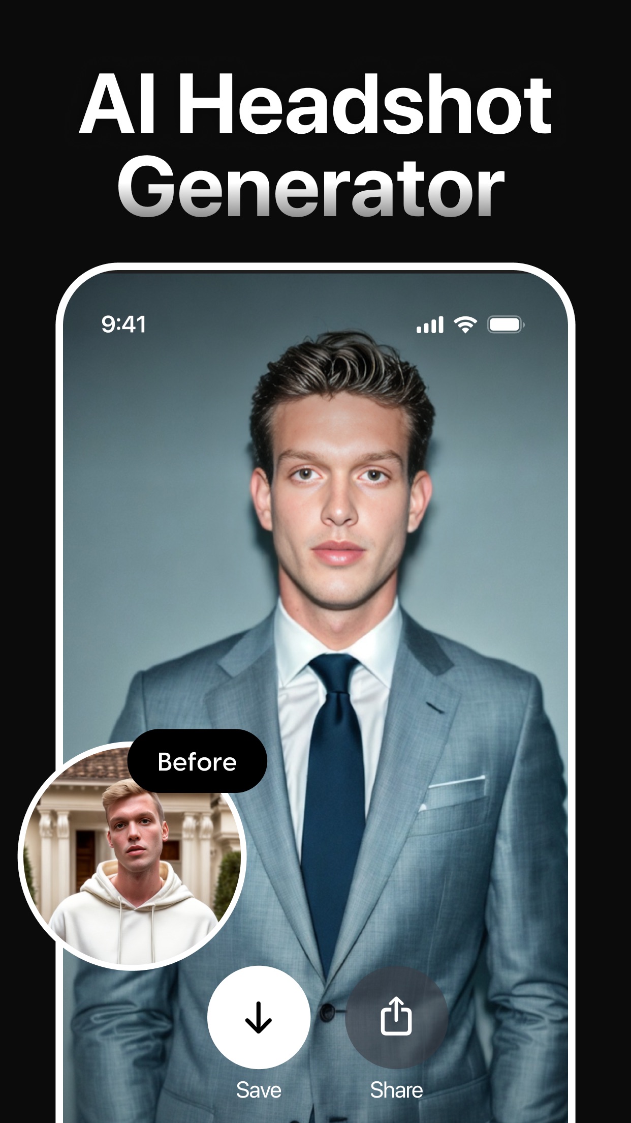 Momo - AI Photo Generator screenshot 1