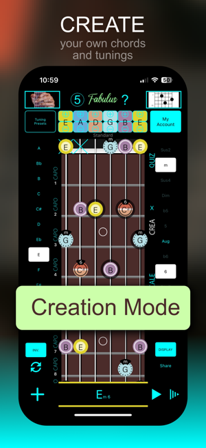 ‎Guitar Chord Analyzer: FABULUS Screenshot