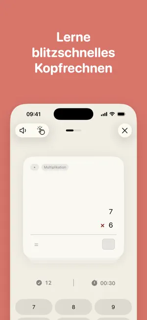 Kopfrechnen & Mathe: Numbio iPhone screenshot 1