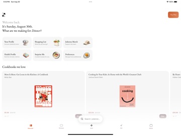 Julienne: A Smarter Cookbook Screenshot 1