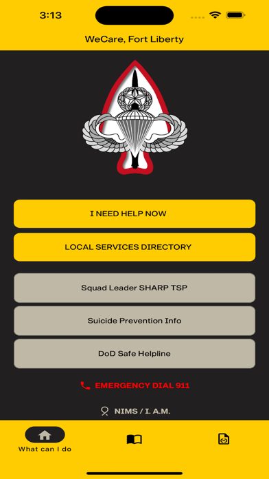 WeCare, Ft Bragg Screenshot