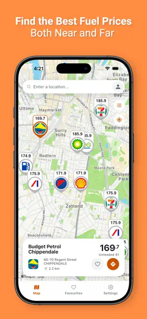 Fuel Spy Australia iPhone screenshot 1