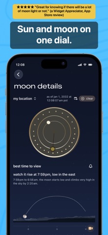 aluni · moon clock Screenshot 8 of 10