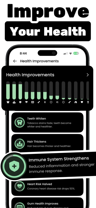 Quit Smoking Tracker: QuitDate Screenshot 2 of 7