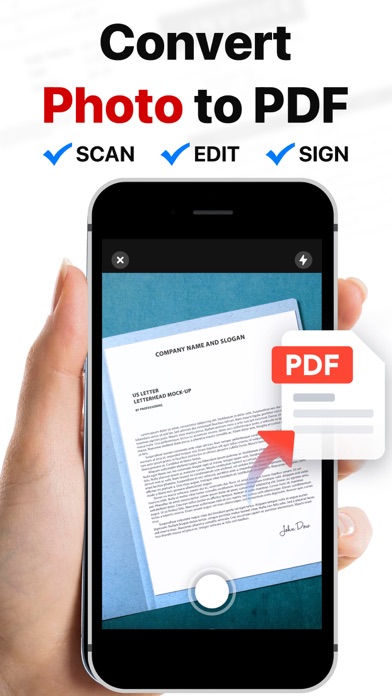 Photo to PDF Converter: Scan Screenshot