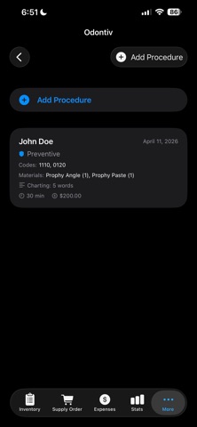 Odontiv screenshot