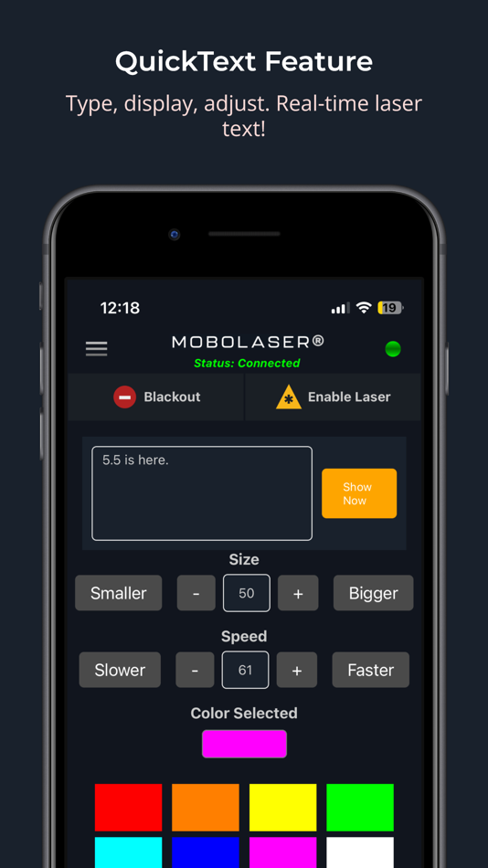 #5. MoboLaser (iOS) Tekijänä: Pangolin Laser Systems Inc.