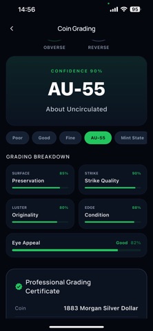 Coin Grading: Value Scanner Screenshot 2 of 9