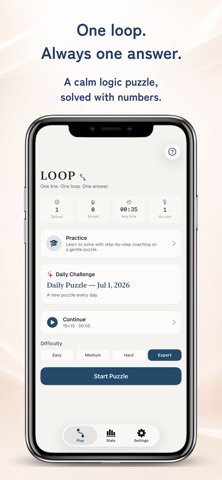 LOOP: Slitherlink Puzzle Screenshot 1 of 5