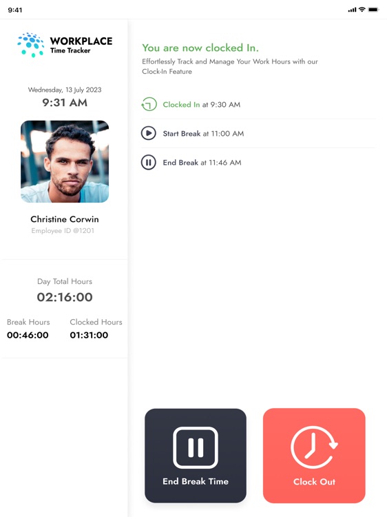 Vision Time Tracking screenshot-3