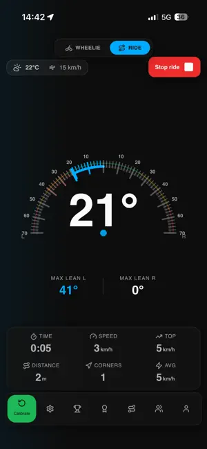 Wheelie Go! Ride Monitor screenshot 3