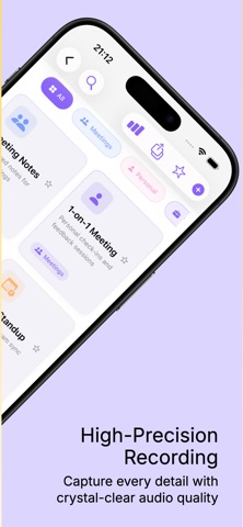 Nota Voice: AI Note Taker screenshot