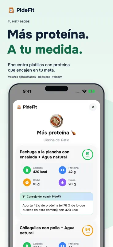 PideFit: Come fuera sin culpa screenshot 4 of 7