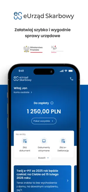 e-Urząd Skarbowy iPhone screenshot 1