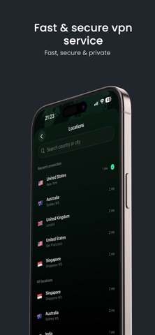 RockNet VPN - Fast & Secure Screenshot 2 of 5