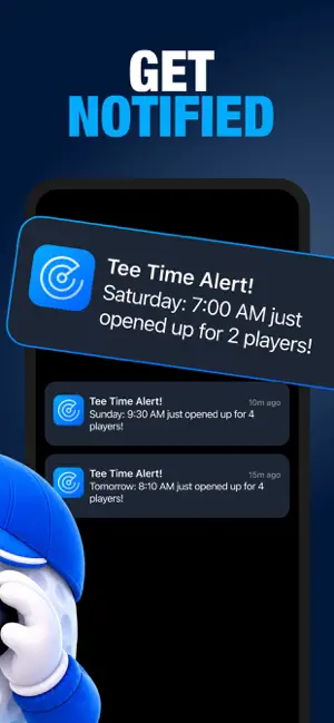 TeeRadar - Tee Time Alerts screenshot 3