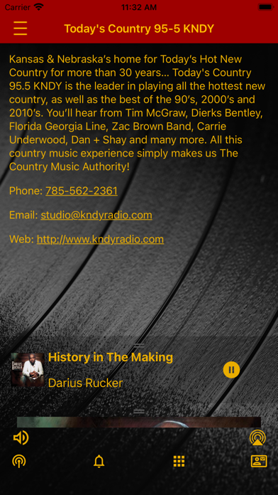 Today's Country KNDY Screenshot