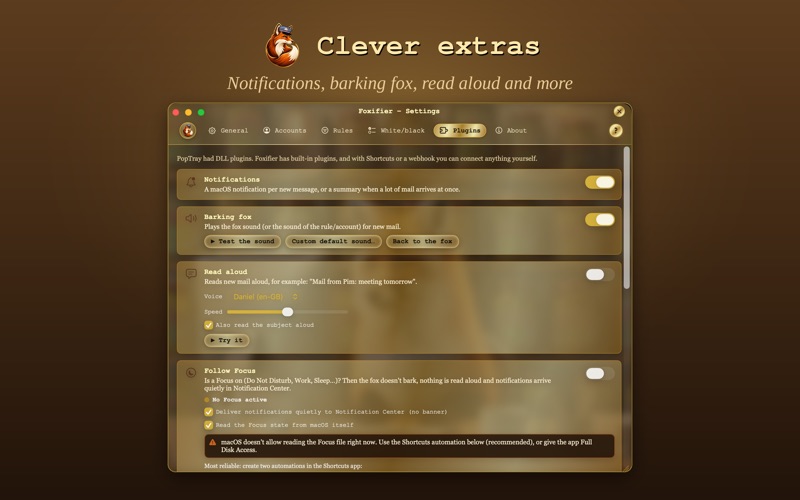 Foxifier – Mail Notifier screenshot 2