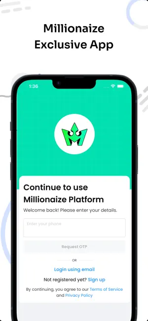 Millionaize screenshot 1