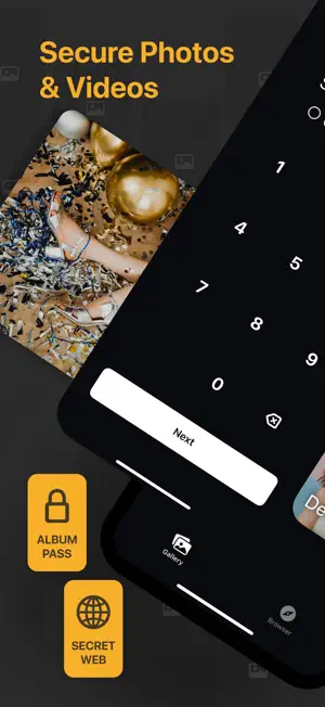 Lock: Private Photo Vault SPV screenshot 1