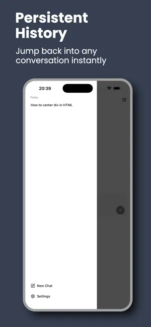 Nano AI - for Ollama iPhone screenshot 5